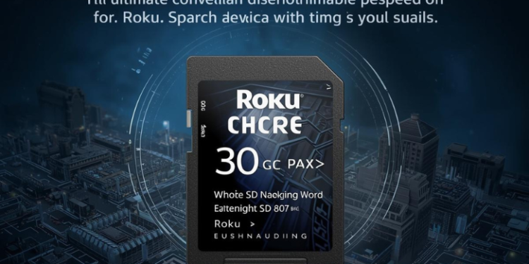 micro sd card for roku