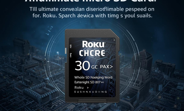 micro sd card for roku