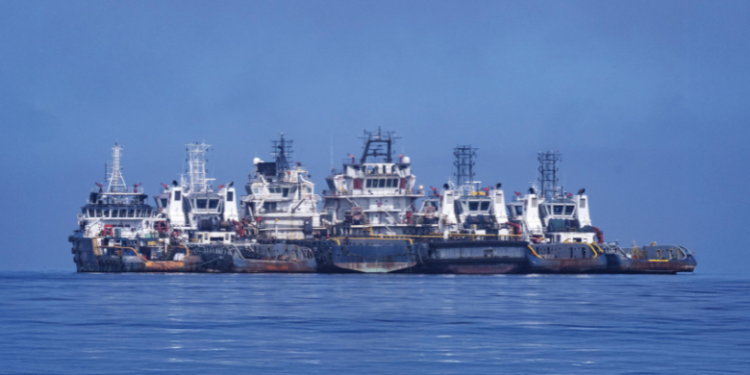 bohicket creek navy vessel removal