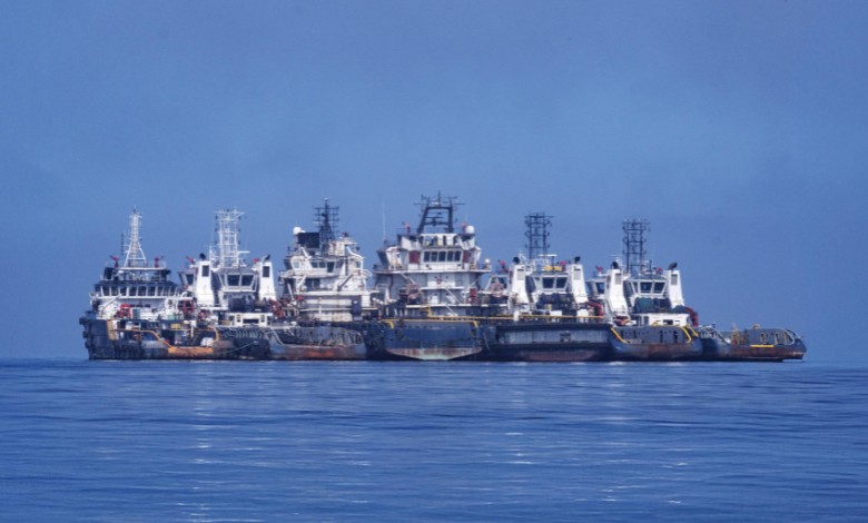 bohicket creek navy vessel removal